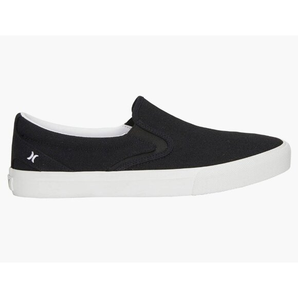 Hurley 9.5 Sneaker Men Arlo Slip On Loafer Canvas Casual Retro Classic Shoe - Picture 12 of 12